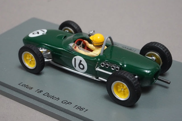 1:43 SPARK S5359 Lotus 18 Dutch GP 1961 #16 Trevor Taylor