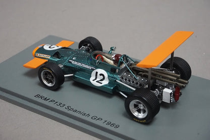 1:43 SPARK S5706 BRM P133 Spanish GP 1969 #12 Jackie Oliver