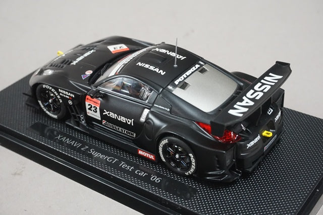 1:43 EBBRO 43792 Nissan XANAVI Z Super GT Test Car 2006 #23