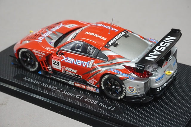 1:43 EBBRO 43794 Nissan XANAVI NISMO Z Super GT 2006 #23