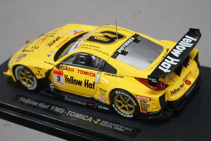 1:43 EBBRO TOMYTEC Nissan Yellow Hat YMS TOMICA Z Super GT Suzuka 1000km 2006 #3