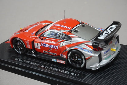 1:43 EBBRO 43687 Nissan ZANAVI NISMO Z Super GT500 2005 #1