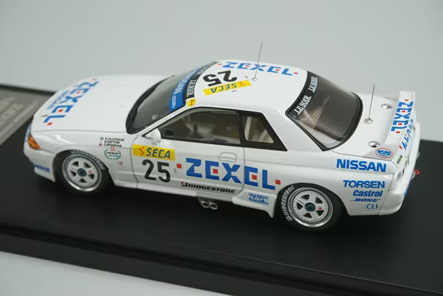 1:43 HPI 8001 Nissan ZEXEL Skyline SPA 24H 1991 #25 model car