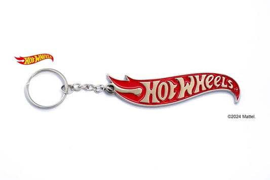 HWU69097 Hot Wheels Metal Keychain Red