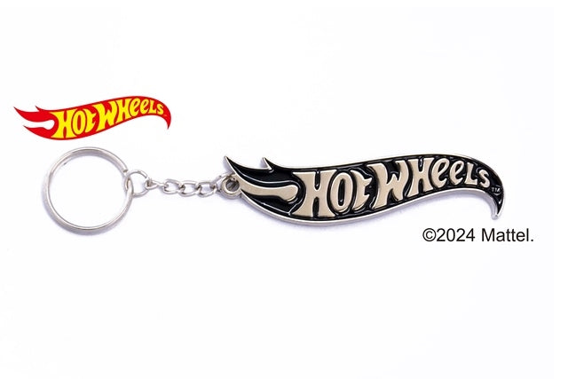 HWU69098 Hot Wheels Metal Keychain BK Black