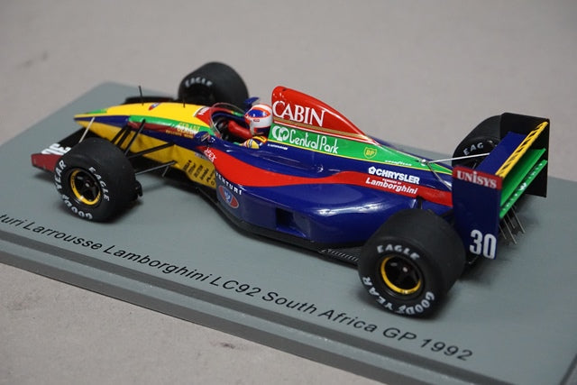 1:43 SPARK S6967 Venturi Larousse Lamborghini LC92 South African GP 1992 #30