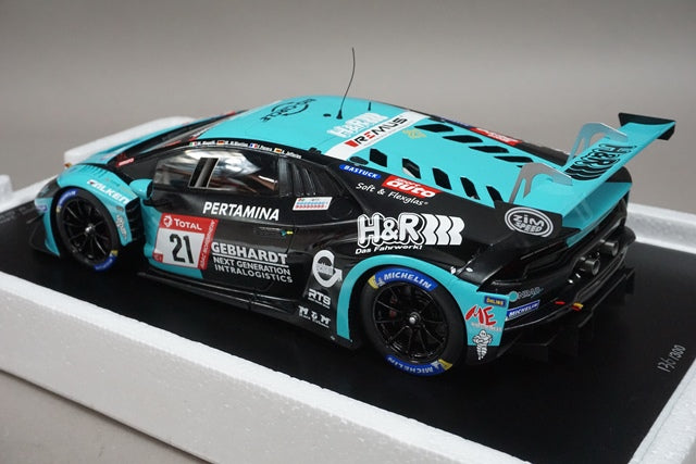 1:18 SPARK 18SG051 Lamborghini Huracan GT3 EVO 24H Nurburgring 2020 #21