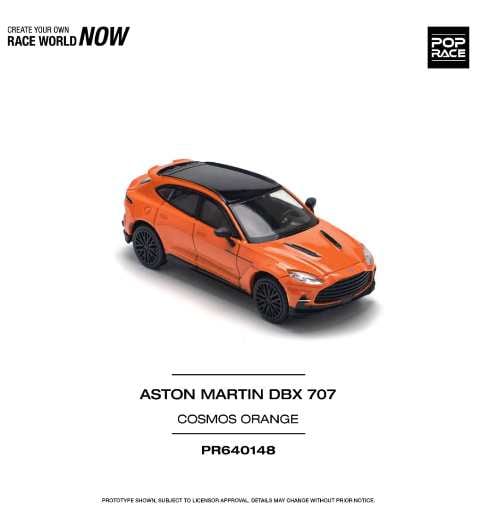 [ Pre-order ] PR640148 POP RACE 1:64 ASTON MARTIN DBX 707 COSMOS ORANGE