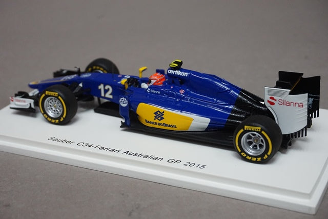 1:43 SPARK S4609 Sauber C34 Ferrari Australian GP 2015 #12 Felipe Nasr