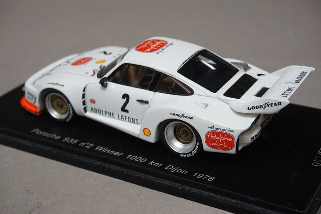 1:43 SPARK SF032 Porsche 935 1000km Dijon Winner 1978 #2