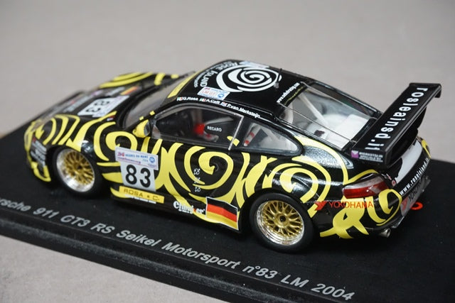 1:43 SPARK BAM002 Porsche 911 CT3 RS LM 2004 #83 BAM