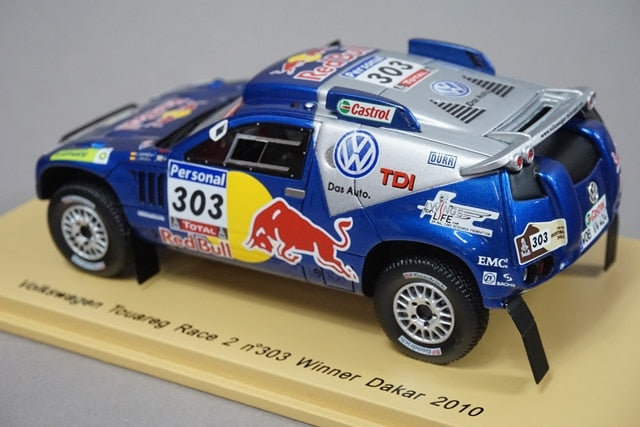 1:43 SPARK S0826 VW Volks Wagen Touareg Race 2 Dakar winner 2010 #303