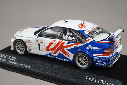 1:43 MINICHAMPS 400052401 BMW 320i WTCC 2005 #1