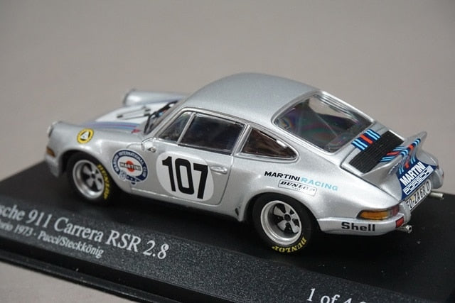 1:43 MINICHAMPS 430736907 Porsche 911 Carrera RSR 2.8 Targa Florio 1973 #107