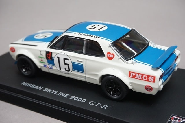 1:43 KYOSHO K03029B Nissan Skyline 2000 GT-R FUJi GC 1972 #15