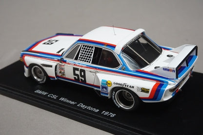 1:43 SPARK 43DA76 BMW CSL Daytona Winner 1976 #59