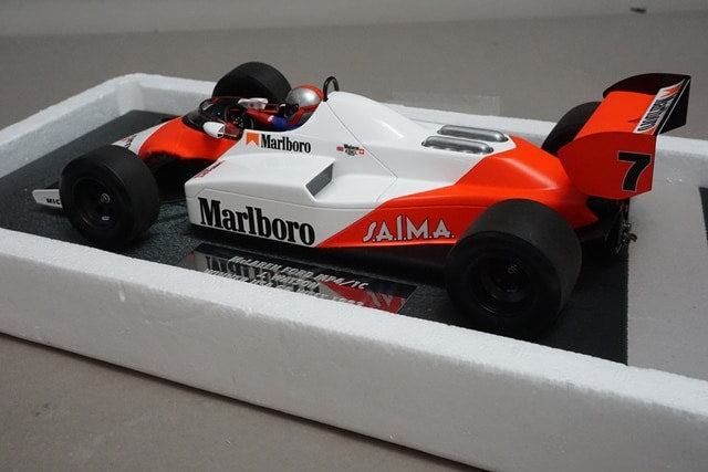 1:18 MINICHAMPS 537831807 McLaren Ford MP4/1C America West GP Winner 1983 #7 John Watson