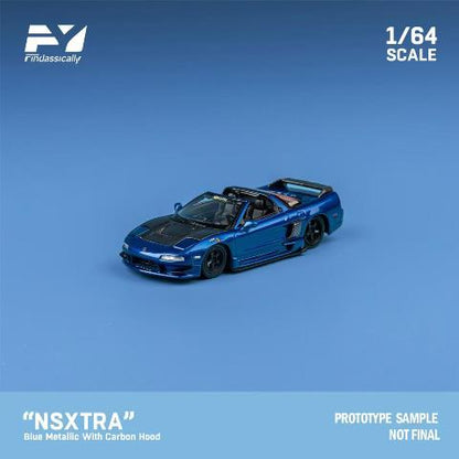 FY64041 Finclassically 1:64 NSXTRA Transparent Blue Deluxe ver. model car