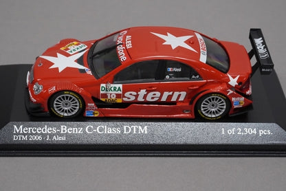 1:43 MINICHAMPS 400063510 Mercedes Benz C-Class DTM 2006 J.Alesi