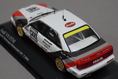 1:43 MINICHAMPS 400911445 Audi V8 DTM 1991 Frank Biela #45