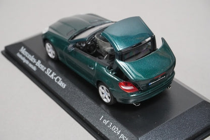 1:43 MINICHAMPS 400033130 Mercedes Benz SLK-Class Green Metallic