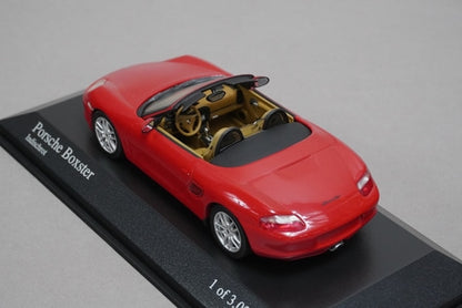 1:43 MINICHAMPS 400062031 Porsche Boxster 2002 Red Metallic