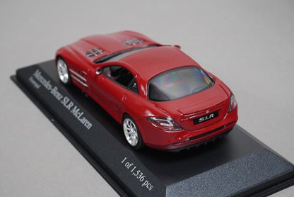 1:43 MINICHAMPS 400033024 Mercedes Benz SLR McLaren 2003 Red