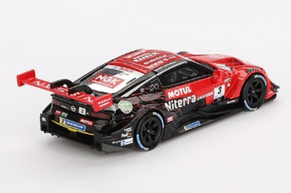 MGT00765-BL TSM MINI-GT 1:64 Nissan Z GT500 SUPER GT Series 2023 #3 "Niterra MOTUL Z" NDDP RACING (left-hand drive) *Blister pack