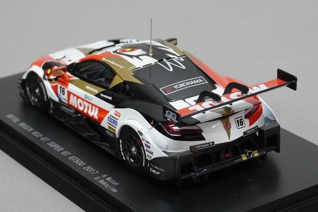 1:43 EBBRO 45514 Nissan Super GT GT500 2017 MOTUL MUGEN NSX-GT #16