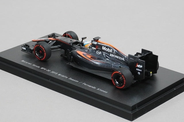 1:43 EBBRO 45326 Honda McLaren MP4-30 2015 Middle Season Fernando Alonso #14