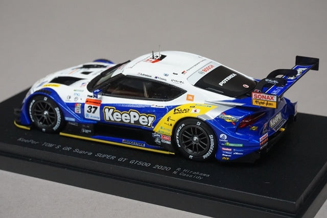 1:43 EBBRO 45760 Toyota KeePer TOM'S GR Supra GT GT500 2020 #37