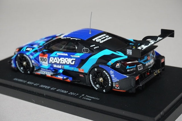 1:43 EBBRO 45515 Honda RAYBRIG NSX-GT Super GT GT500 2017 #100