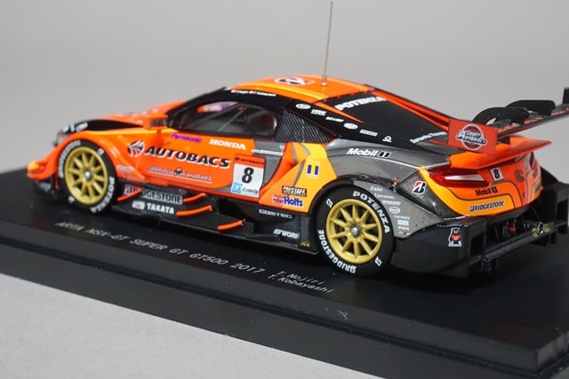 1:43 EBBRO 45516 Honda ARTA NSX-GT Super GT GT500 2017 #8