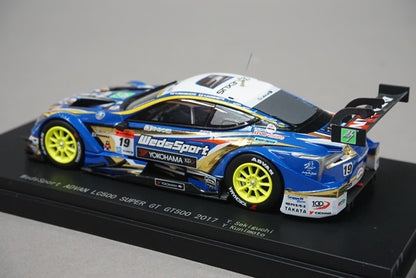 1:43 EBBRO 45524 Lexus WedsSport ADVAN LC500 Super GT GT500 2017 #19