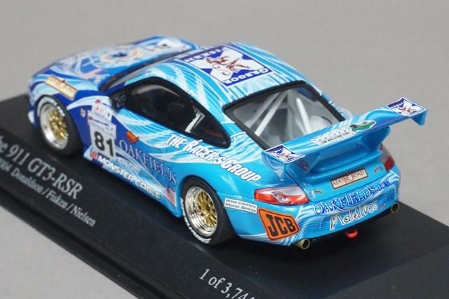 1:43 MINICHAMPS 400046981 Porsche 911 GT3-RSR 24h LM 2004 #81