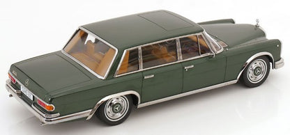 KKDC180605 KK scale 1:18 Mercedes 600 SWB W100 1963 Green Metallic