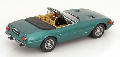 KKDC180613 KK scale 1:18 Ferrari 365 GTS Daytona Cabrio 1st Series 1969 Green Metallic