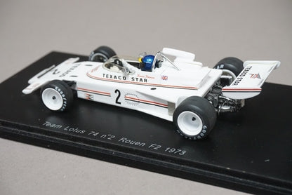 1:43 SPARK S1776 Team Lotus 74 Rouen F2 1973 #2 Ronnie Peterson