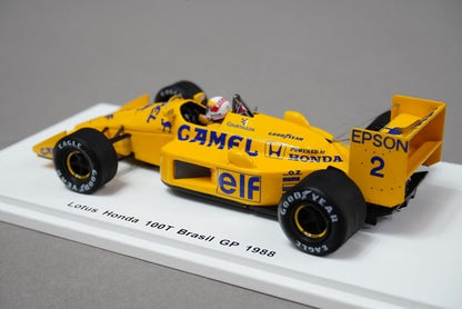 1:43 SPARK TR018 Lotus Honda 100T Brazil GP 1988 #2 CAMEL