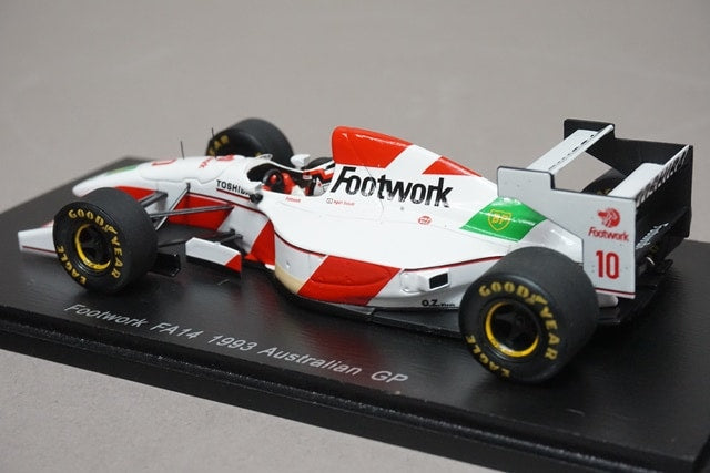 1:43 SPARK FS07 Footwork FA14 Australian GP 1993 #10 Aguri Suzuki Racing ON Special Order