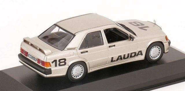 943 035604 MINICHAMPS 1:43 Mercedes 190E 2.3.16 Opening Race 1984 Lauda model car