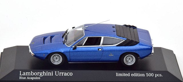 943 103323 MINICHAMPS 1:43 scale Lamborghini Urraco 1974 blue metallic