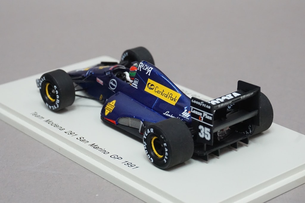 1:43 SPARK S1718 Team Modena 291 Sao Paulo GP 1991 #35 E.Vandepaul