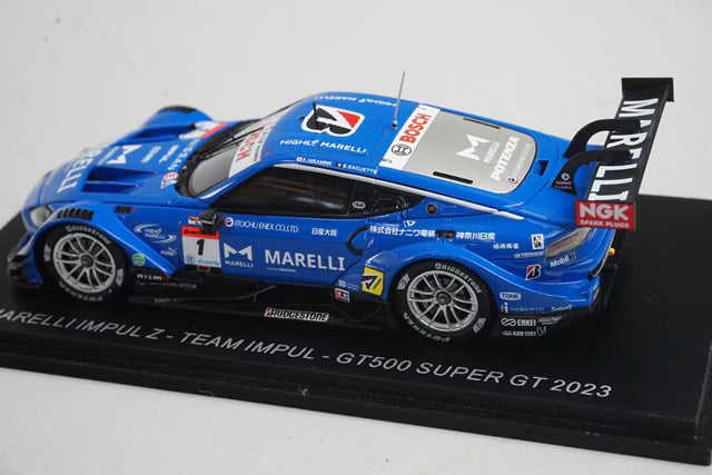1:43 SPARK SGT051 Nissan Marelli Impul Z GT500 Super GT '23 #1 Kazuki / Bertrand