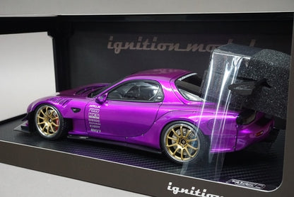 1:18 ignition model IG2965 Mazda FEED Afflux GT3 (FD3S) Purple Metallic