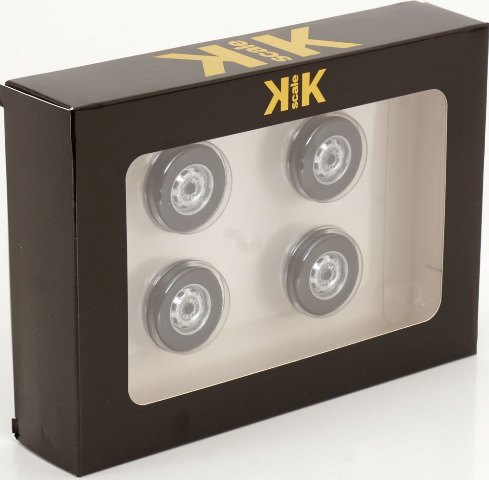 KKDCACC024 KK scale 1:18 Volkswagen Scirocco MK1 tire and wheel set #1