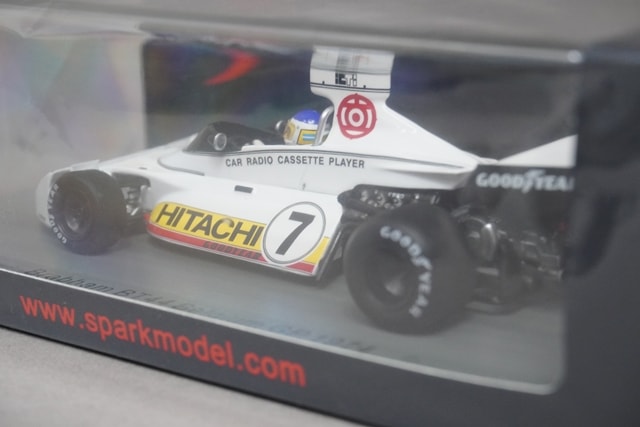 1:43 SPARK S7428 Brabham BT44 C.Reutemann Belgian GP 1974 #7