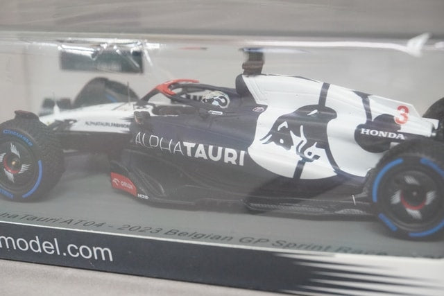 1:43 SPARK S8920 Scuderia Alfatauri AT04 D.Ricciardo Belgium GP 2023 10th #3
