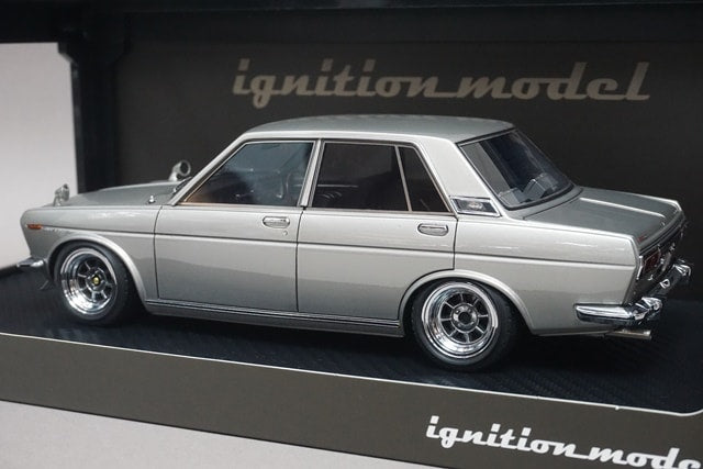 1:18 ignition model IG0612 Nissan Bluebird SSS (510) Silver