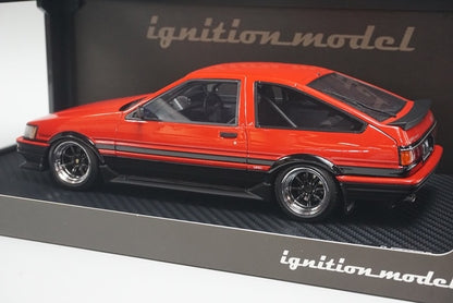 1:18 ignition model IG0545 Toyota Corolla Levin (AE86) 3door GT Apex Red/Black